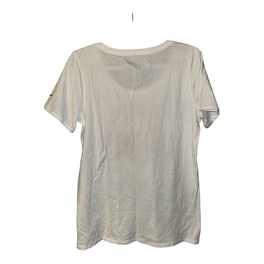 Nike NFL Team Apparel Womens San Francisco 49ers White Tee, Large - Picture 3 of 6